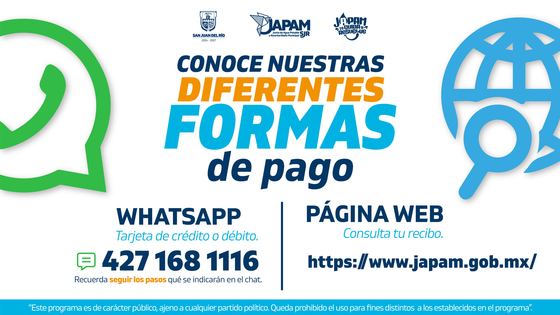 Formas de pago